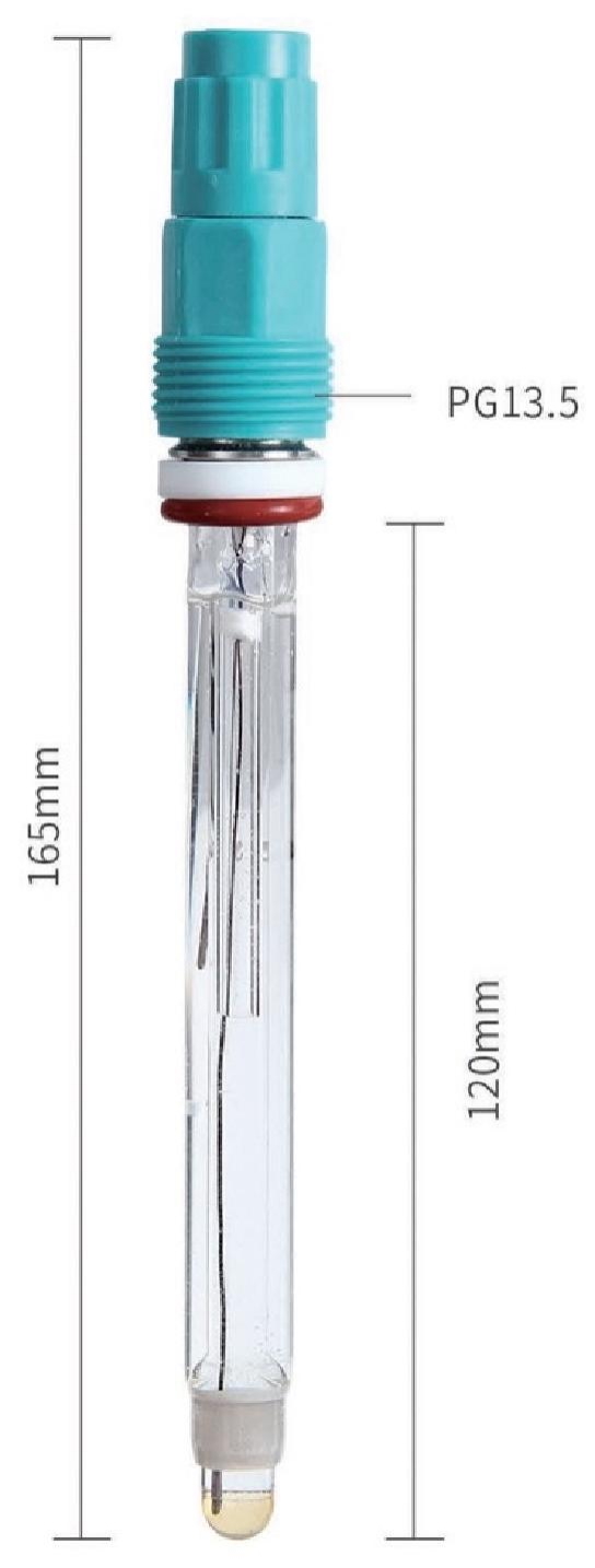 HH SCIENCE HH2100 ph electrode clog resistant longevity ph sensor dimension