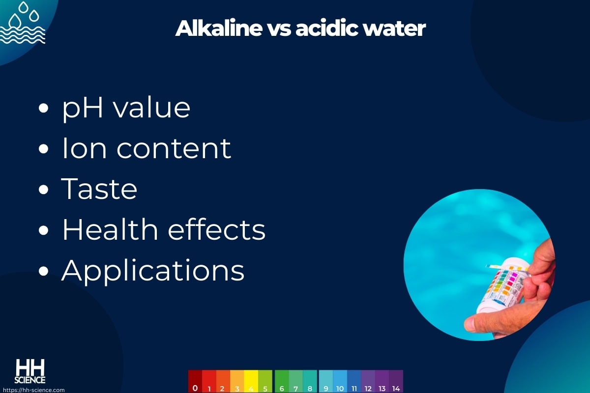 Alkaline vs acidic water