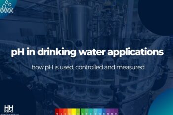 pH in drinking water applications