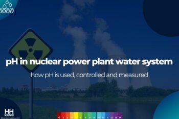 pH in nuclear power plant water system